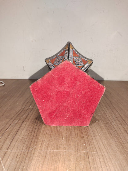 Vintage Wooden Incense Holder - Antique
