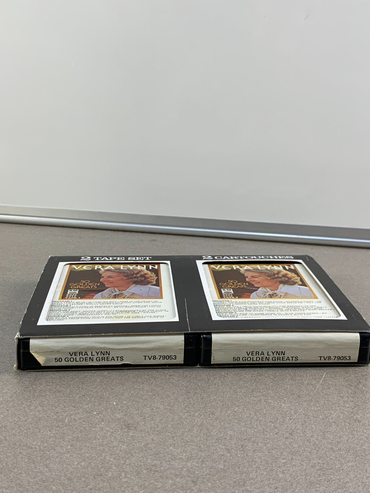 Vera Lynn - 50 Golden greats, 8- track 2 Tape set