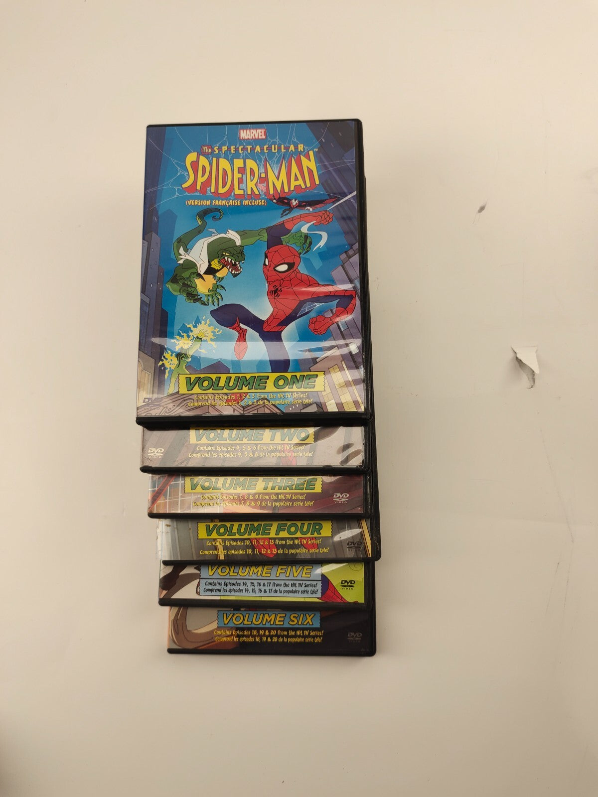 The Spectacular Spider-Man (Volume 1-6) (DVD)