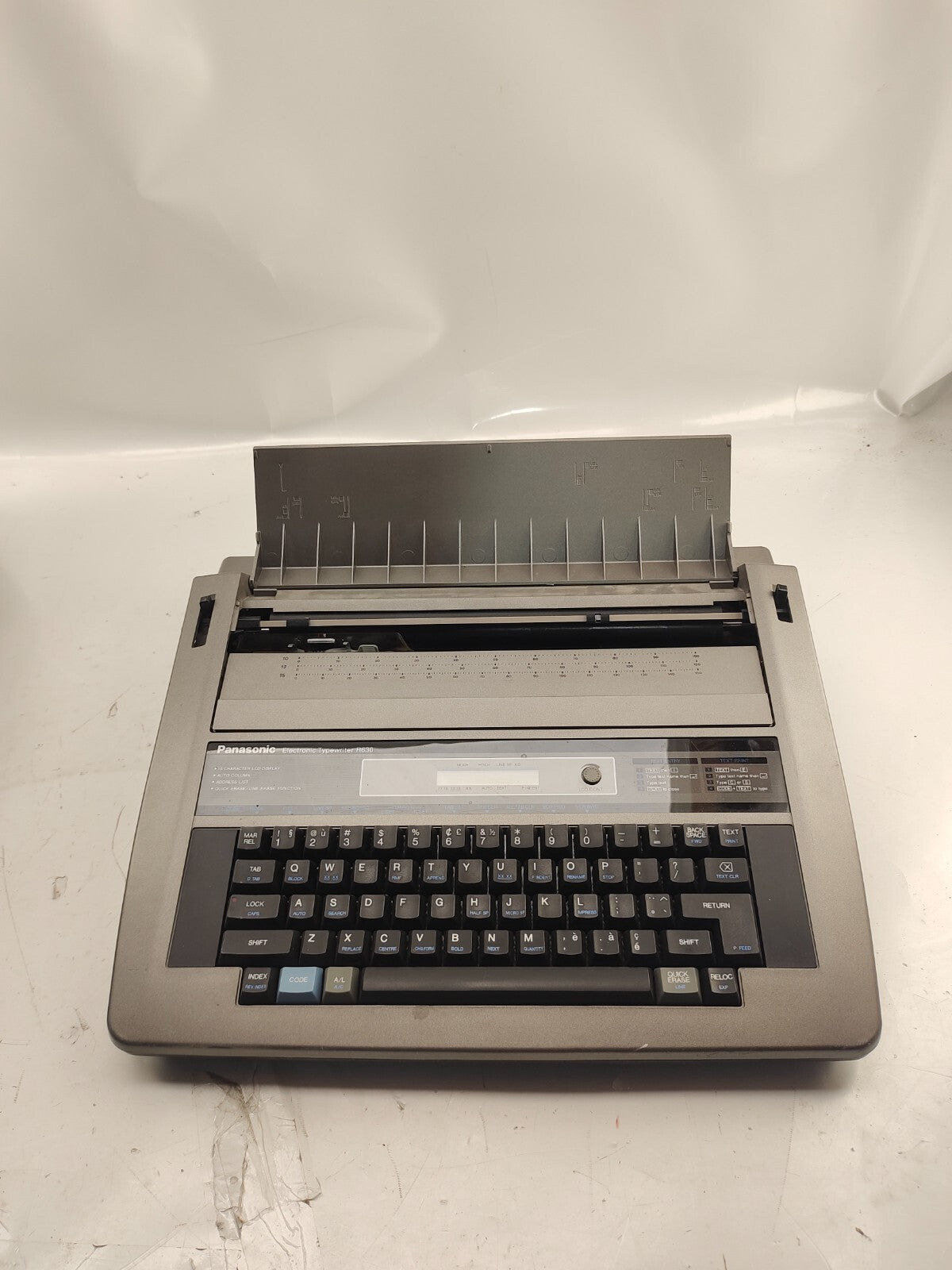 Electronic Panasonic Word Processor Typewriter R630