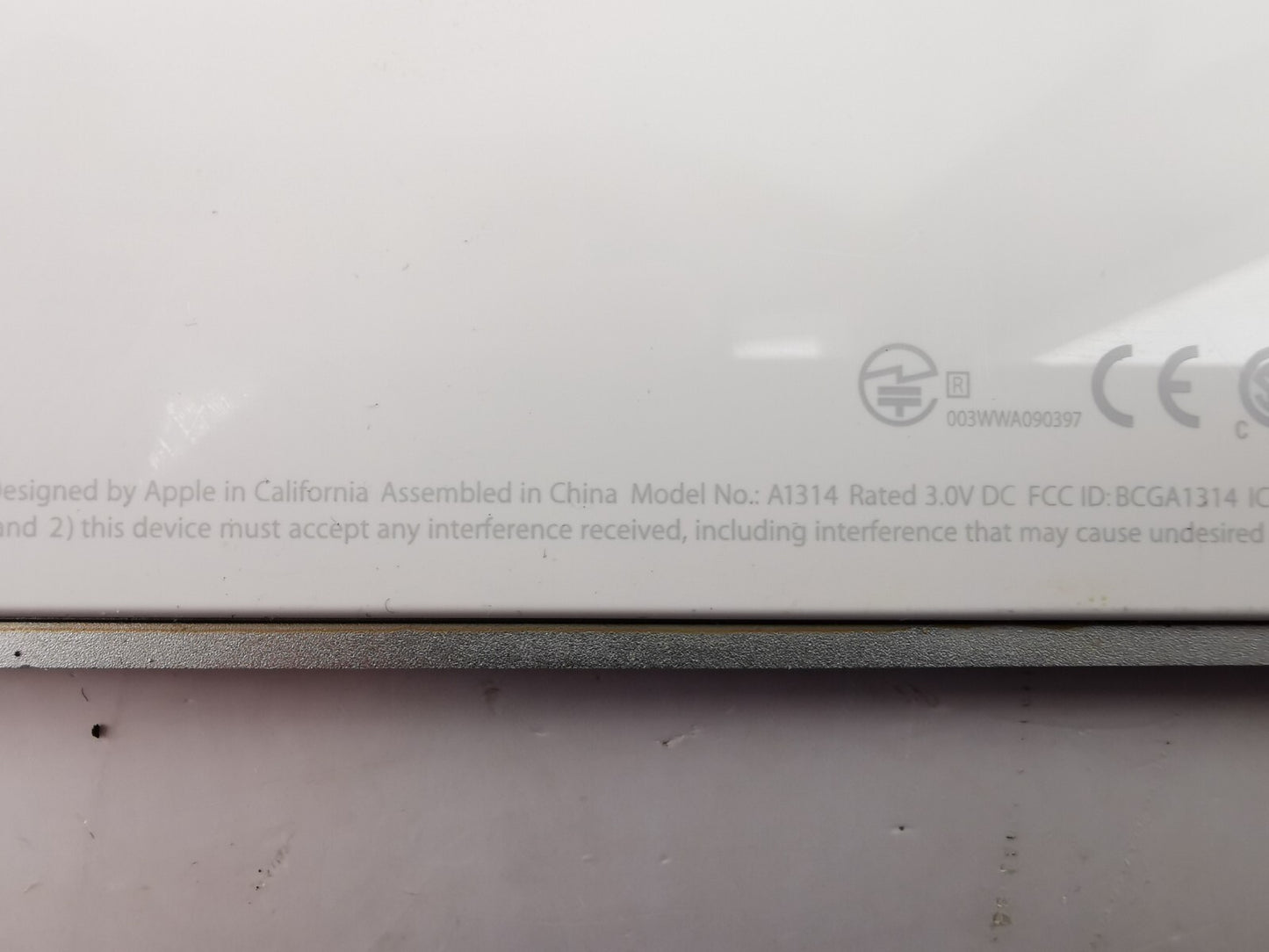 GENUINE Apple Wireless Bluetooth Keyboard A1314 Mac Aluminium