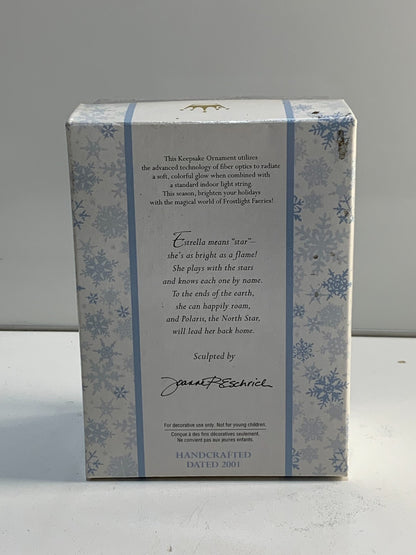 Hallmark Keepsake Ornament Faerie Estrella in Box Fiber Optic Glow Christmas NEW