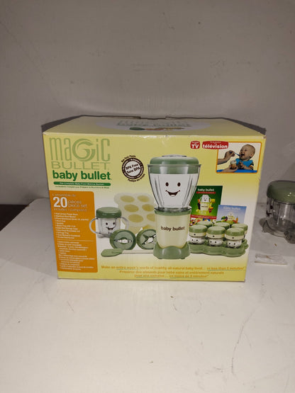 Magic Bullet Baby Bullet Baby Food Maker Kitchen Blender Set Bundle