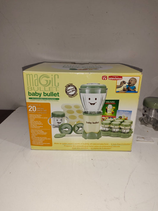 Magic Bullet Baby Bullet Baby Food Maker Kitchen Blender Set Bundle