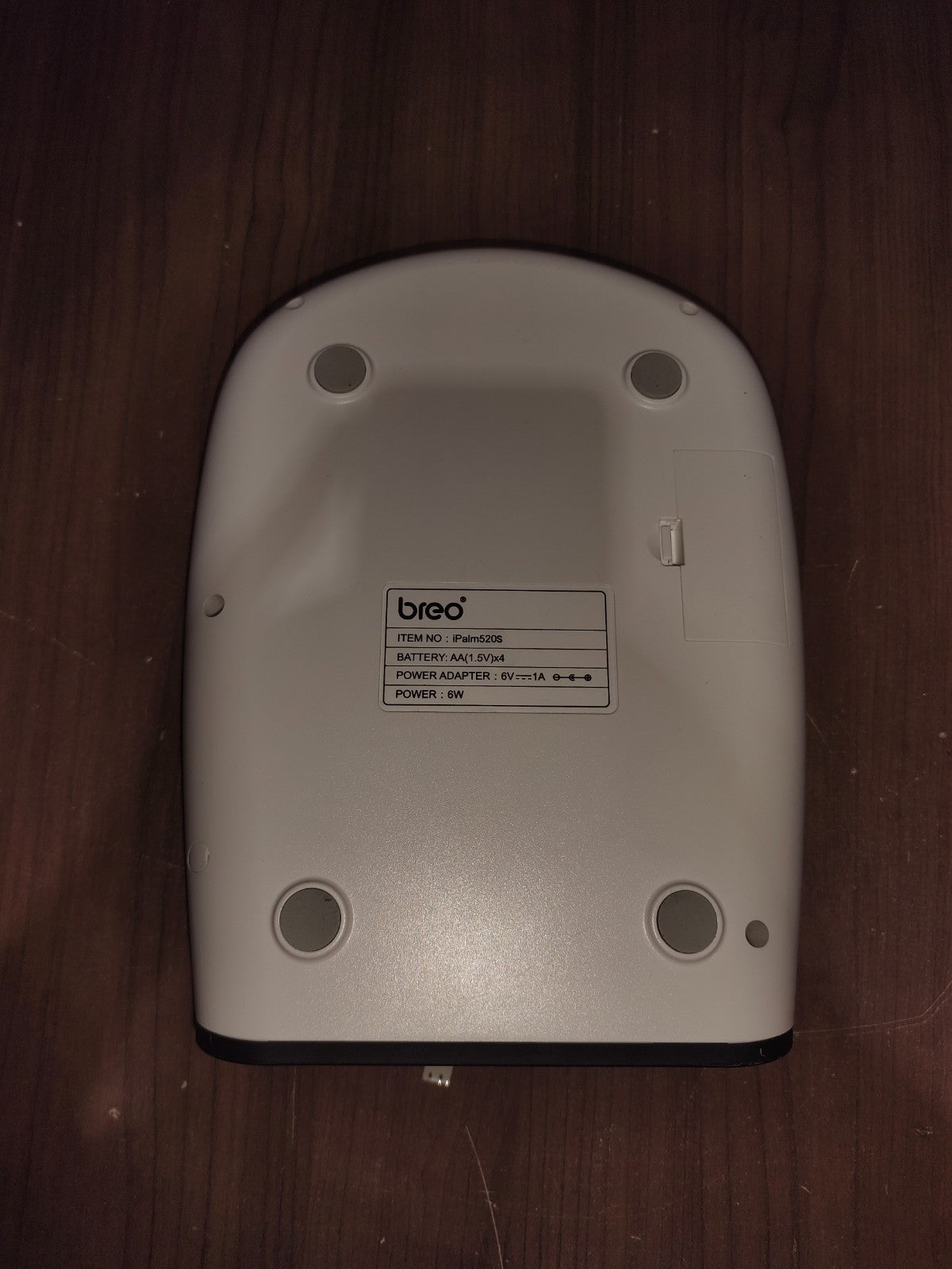 Breo iPalm520s Hand Massager with Heat and Compression, Cordless Electric