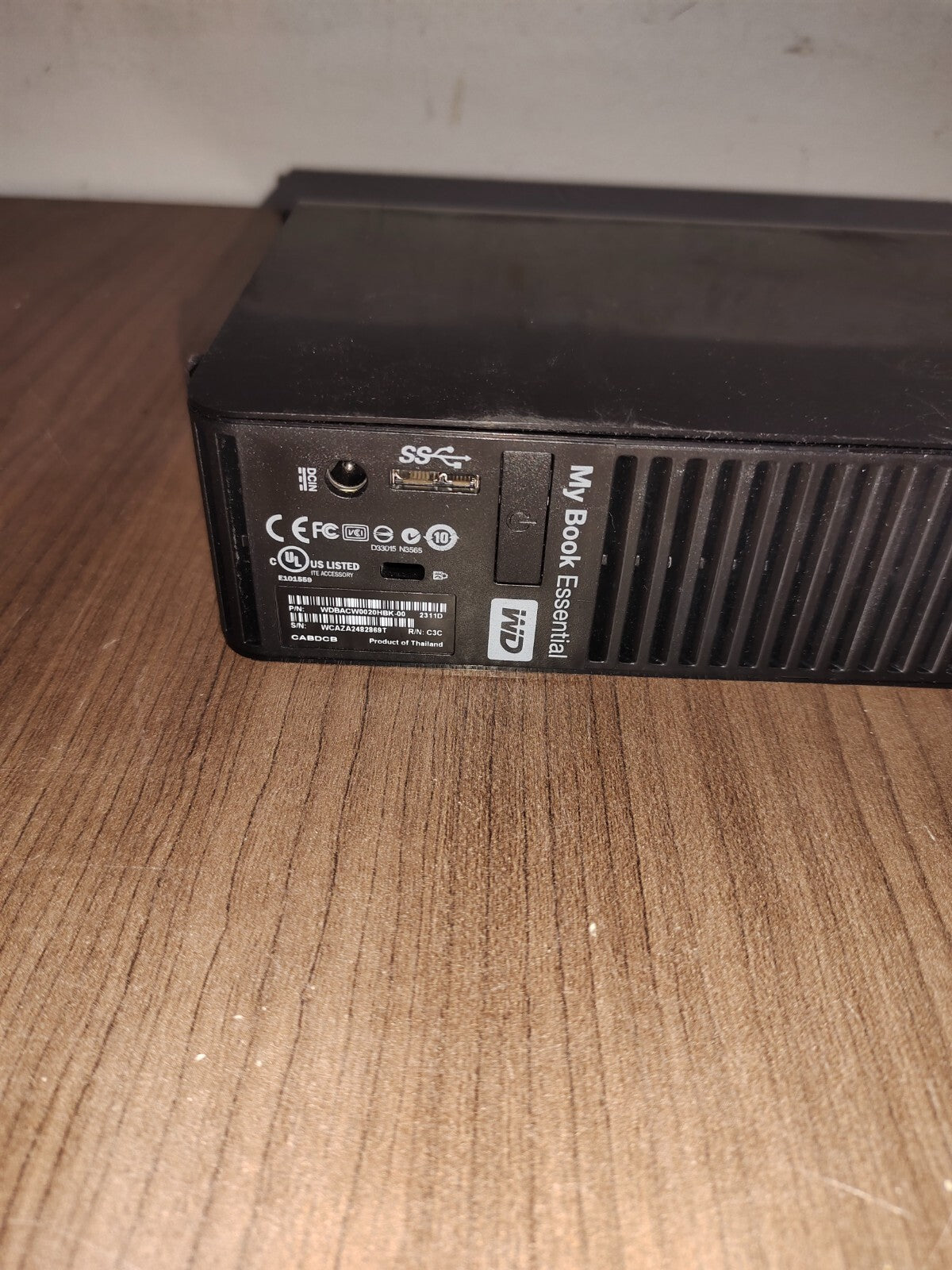 WD My Book Essential External Hard Drive 500GB USB 2.0 - 1