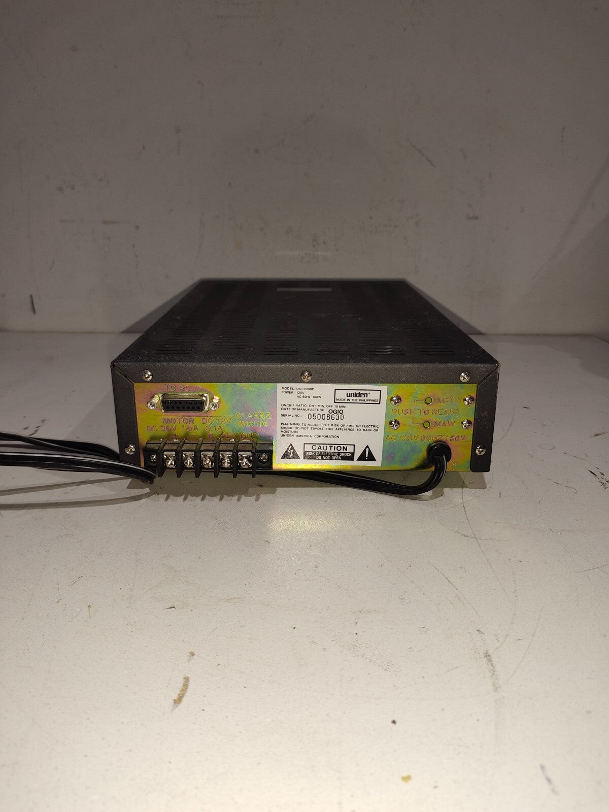 UNIDEN UST 9900P SATELLITE RECEIVERS