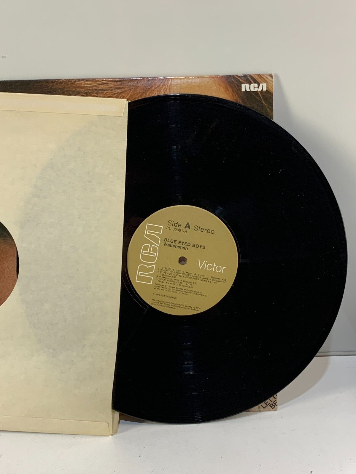 Wallenstein ‎– Blue Eyed Boys (LP, Vinyl)