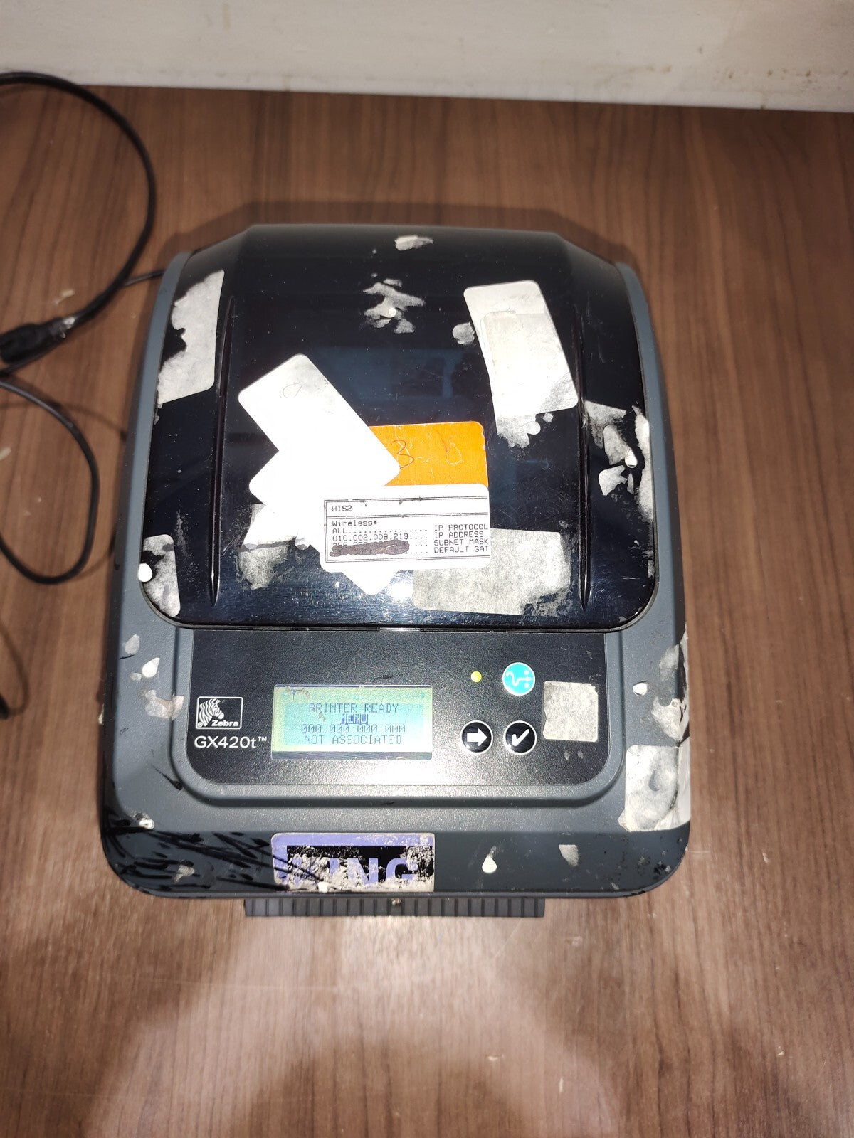 Zebra GX420t Gx42-102511-00 Printer - 2