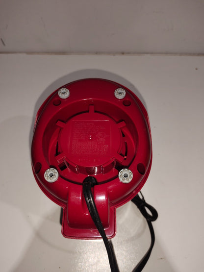 Cuisinart Mini-Prep Plus Food Processor DLC-2A MOTOR BASE BOWL LID Red