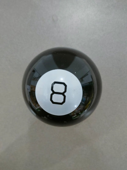 Vintage Magic 8 Ball - Mattel 4" Ball 30188 - Works!