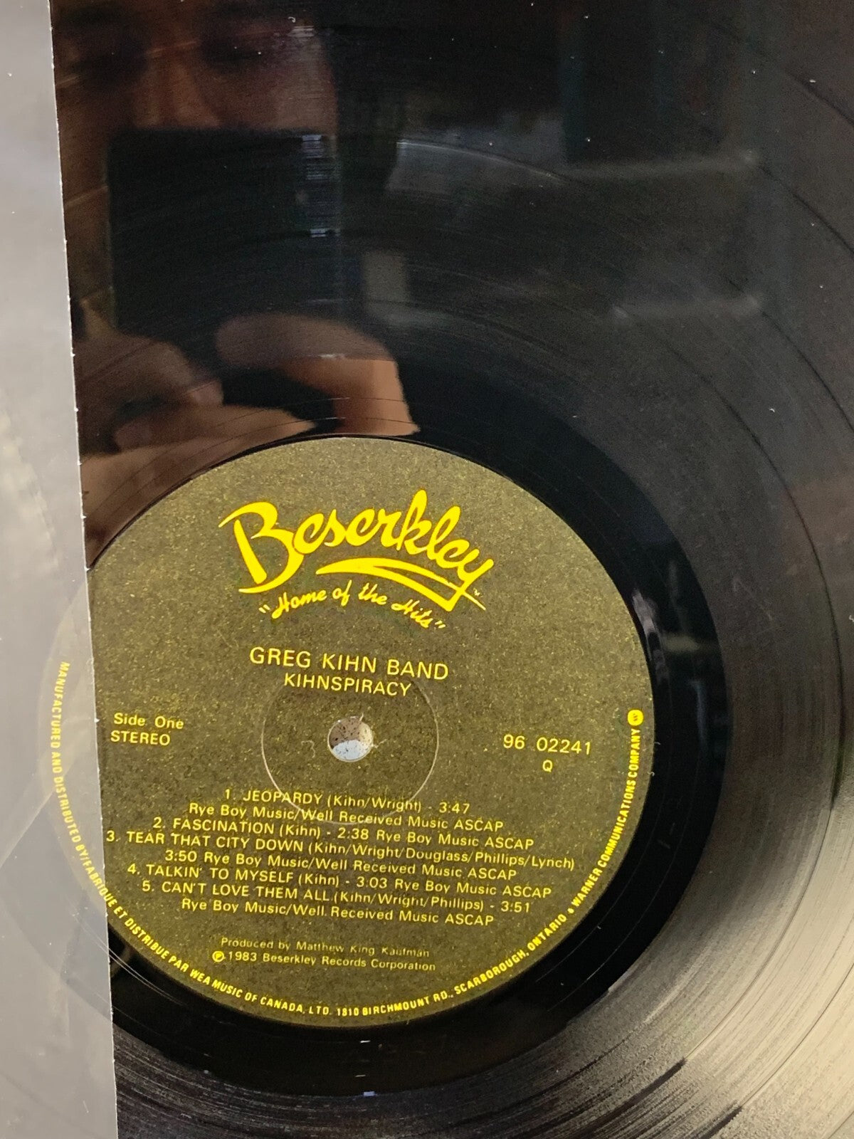 Greg Kihn Band - Kihnspiracy (LP, Vinyl)