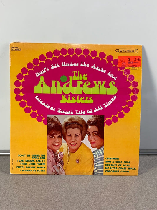 33 Rpm Lp The Andrews Sisters - Don't Sit Under The Apple Tree - SPC-3094