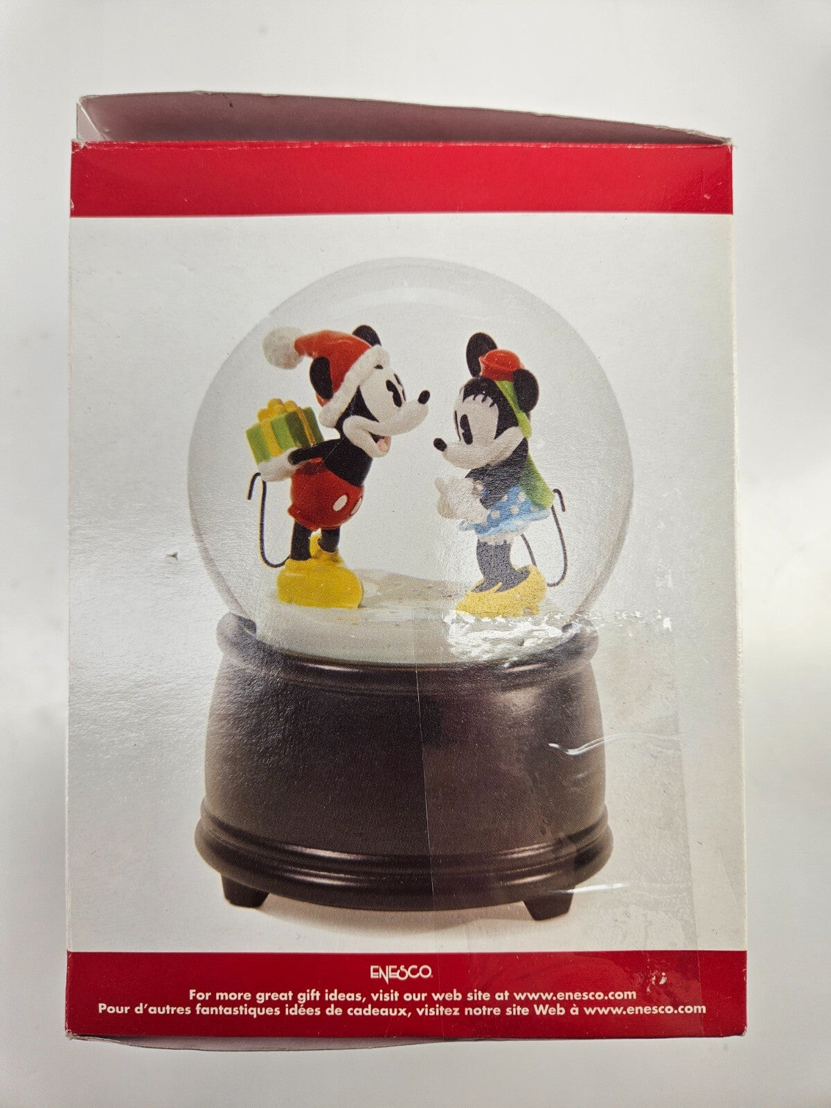 Disney Mickey Musical Waterball  5.5” Snow Globe