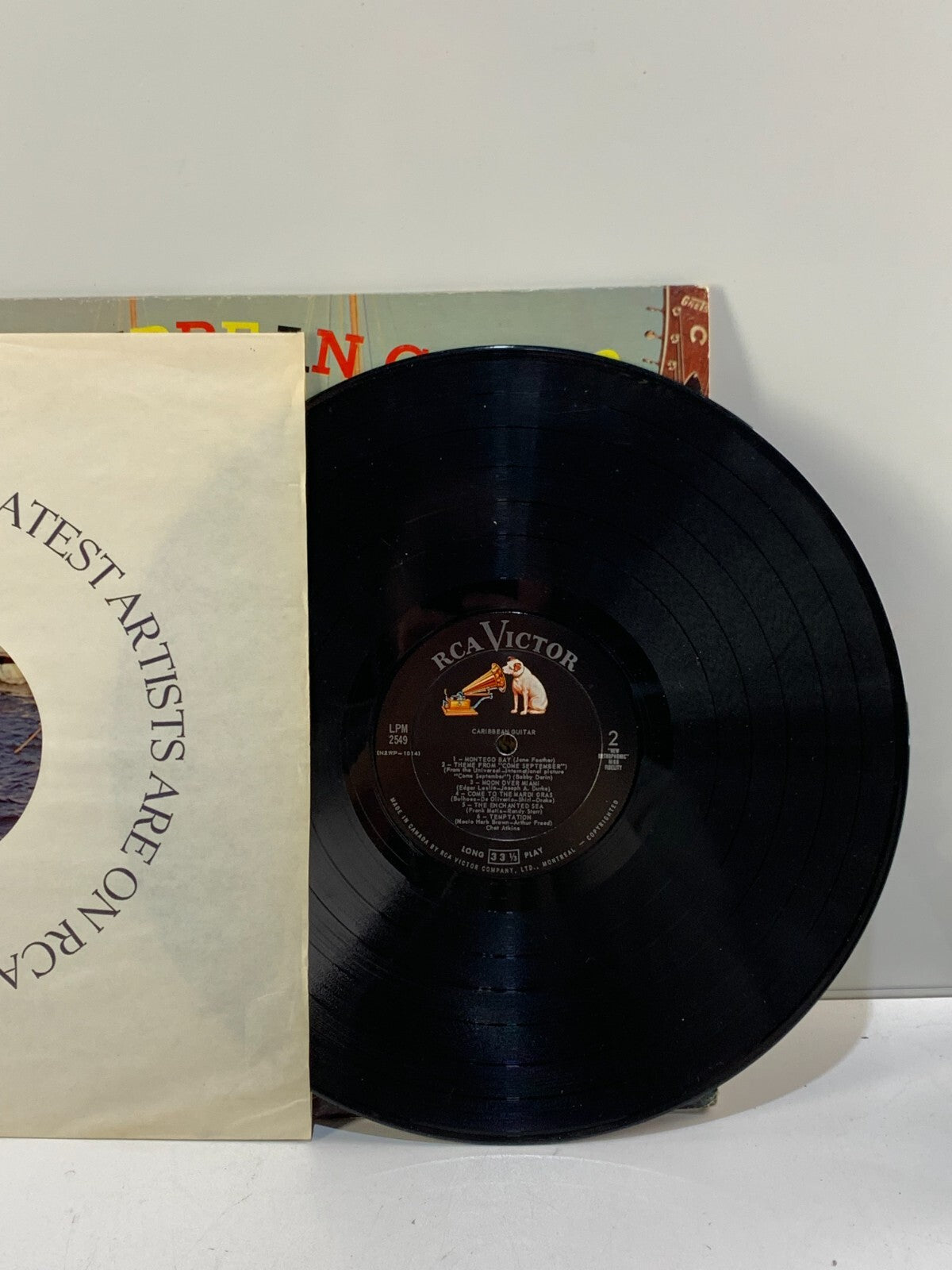 Caribbean Guitar Chet Atkins RCA Victor LSP-2549 1962