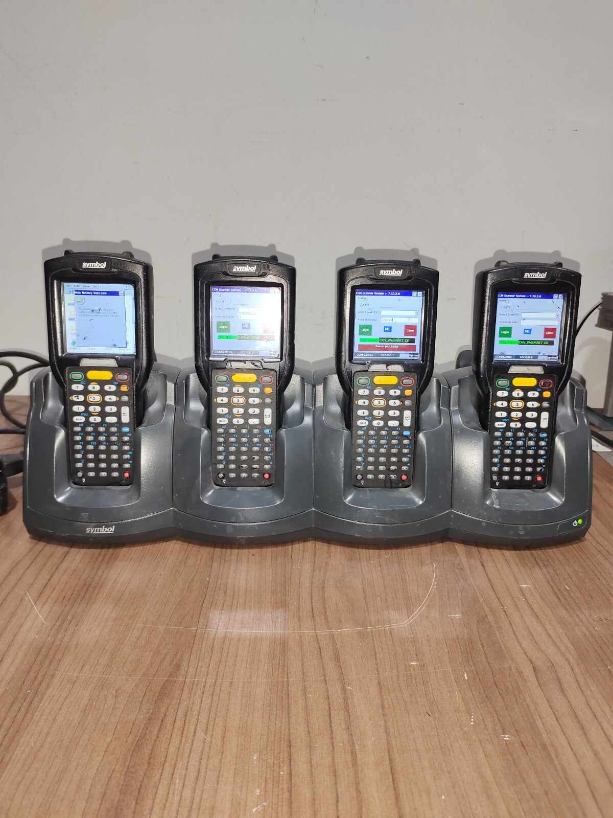 Symbol CHS3000-4000C Charging Dock & MC32N0 Barcode Scanner (4 Scanner Guns) - 2