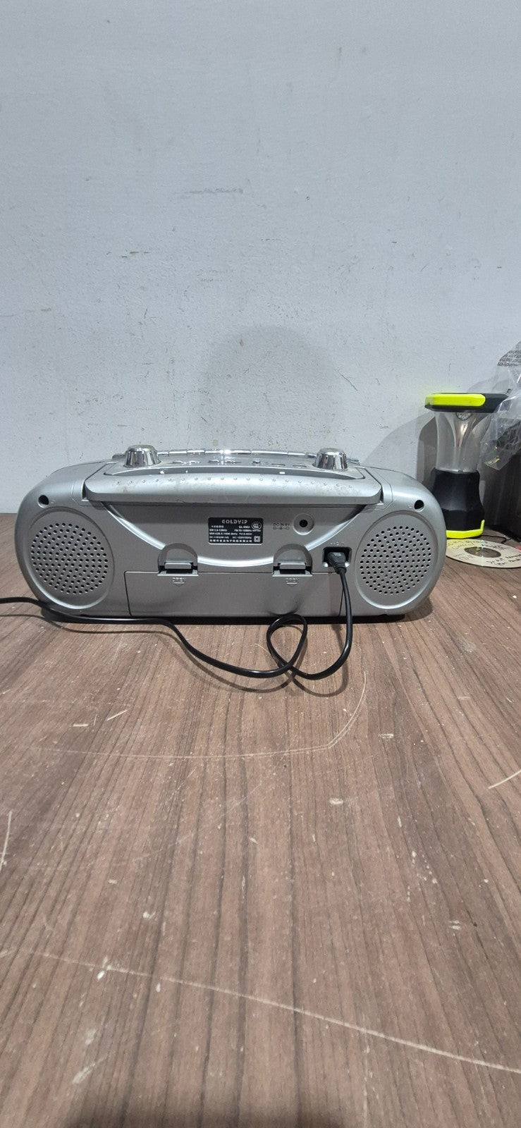Vintage GOLDVIP Double Cassette Player with Radio - Model - GL-9903