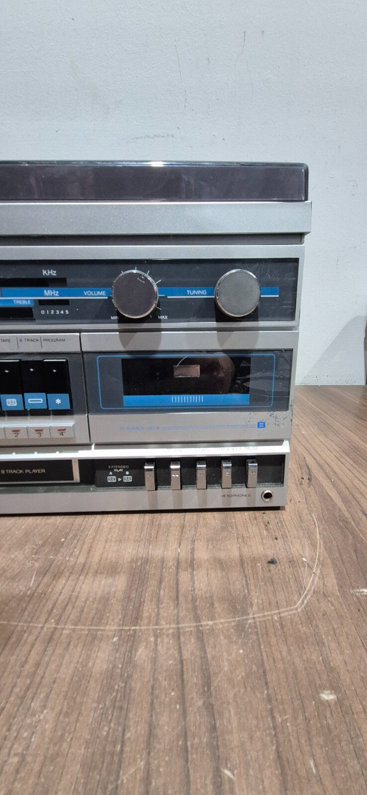 Sears AM/FM Stereo System 8Track, Dual Tape Deck, Record Player - Model - 28842