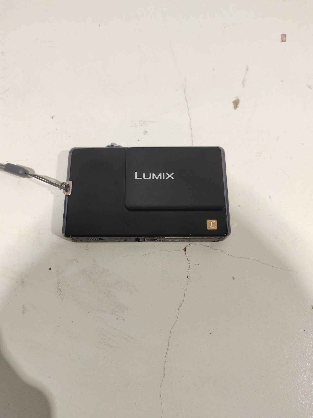 Panasonic LUMIX DMC-FP3 14.1MP Digital Camera Black - Untested