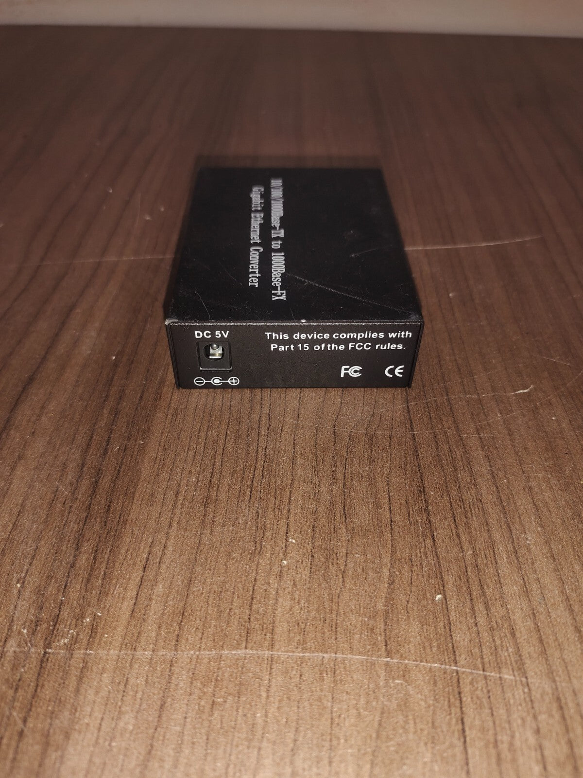 Gigabit Ethernet Media Converter Single Mode Port 4