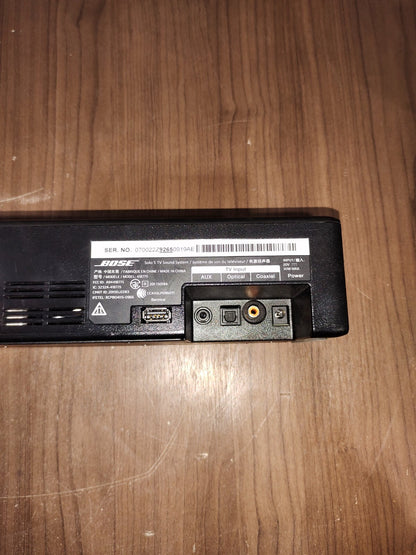Bose Solo 5 TV Soundbar Model - 418775