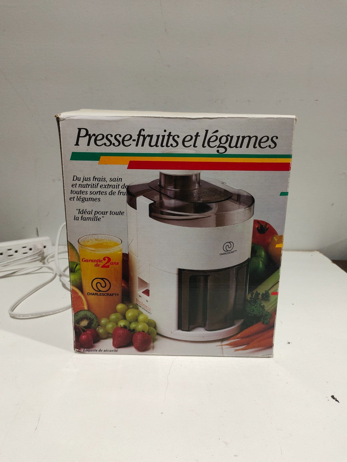 CharlesCraft Juice Extractor White