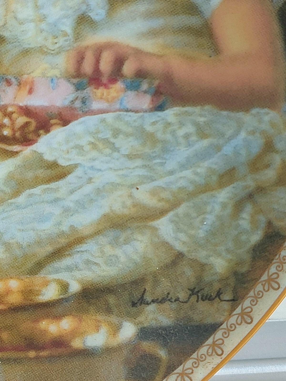 Best Friends by Sandra Kuck Collectors Plate - Sugar and Spice 1993