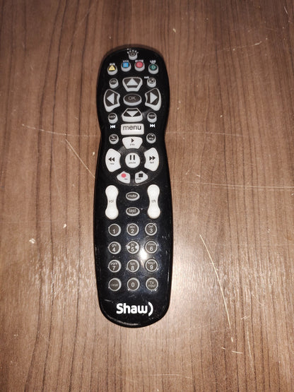 SHAW URC2054BC2 ALPHA TV REMOTE CONTROL BLACK - LOT OF 6