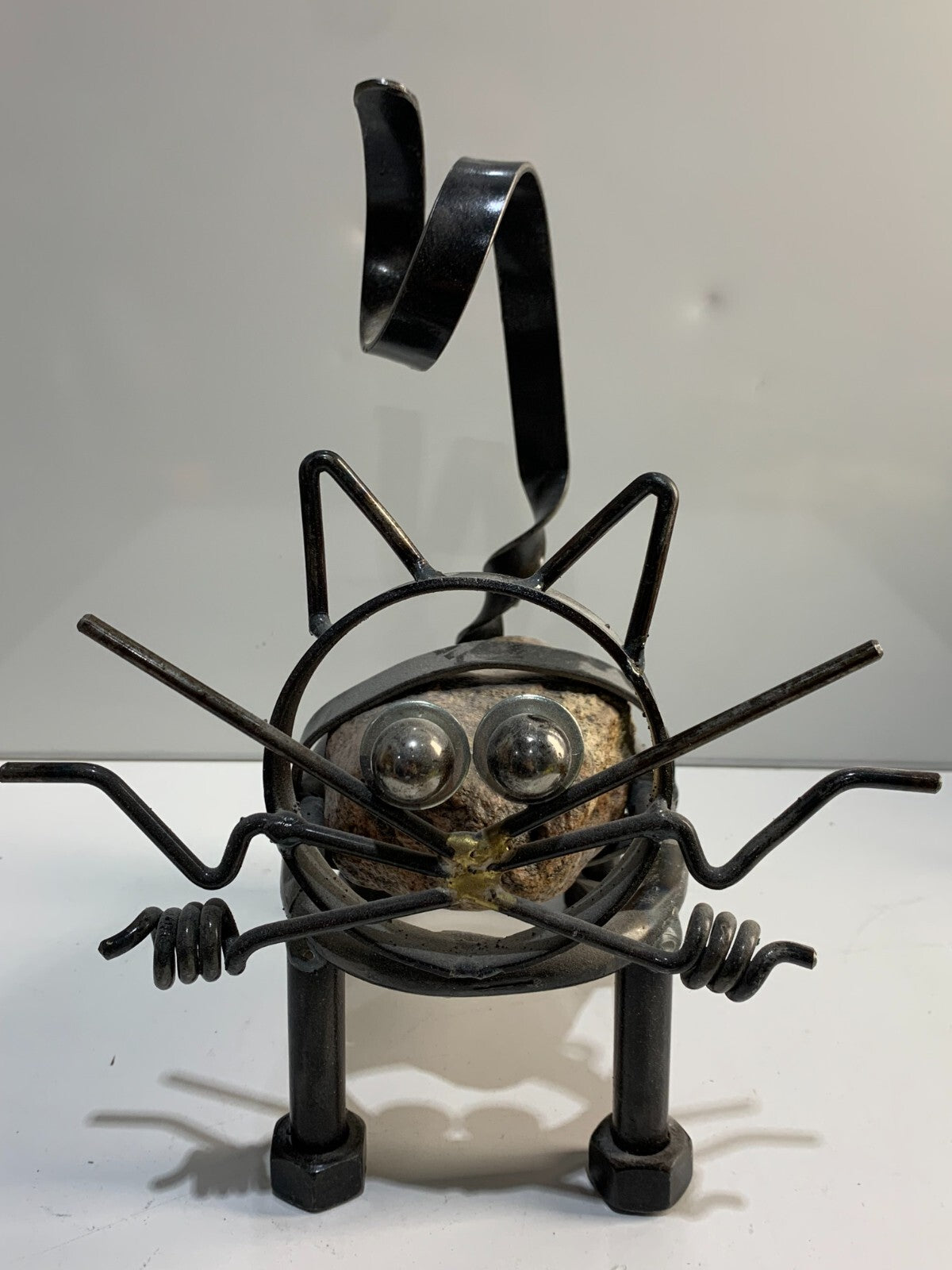 Cat Metal Sculpture art