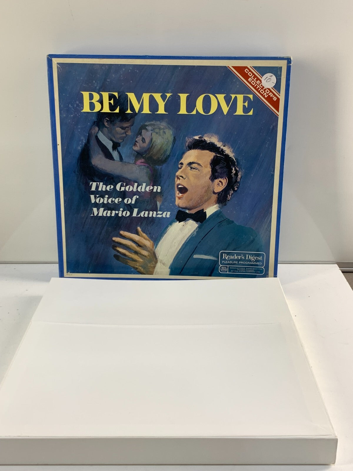 Be My Love The Golden Voice of Mario Lanza 6 LP Box Set Album Readers Digest EX