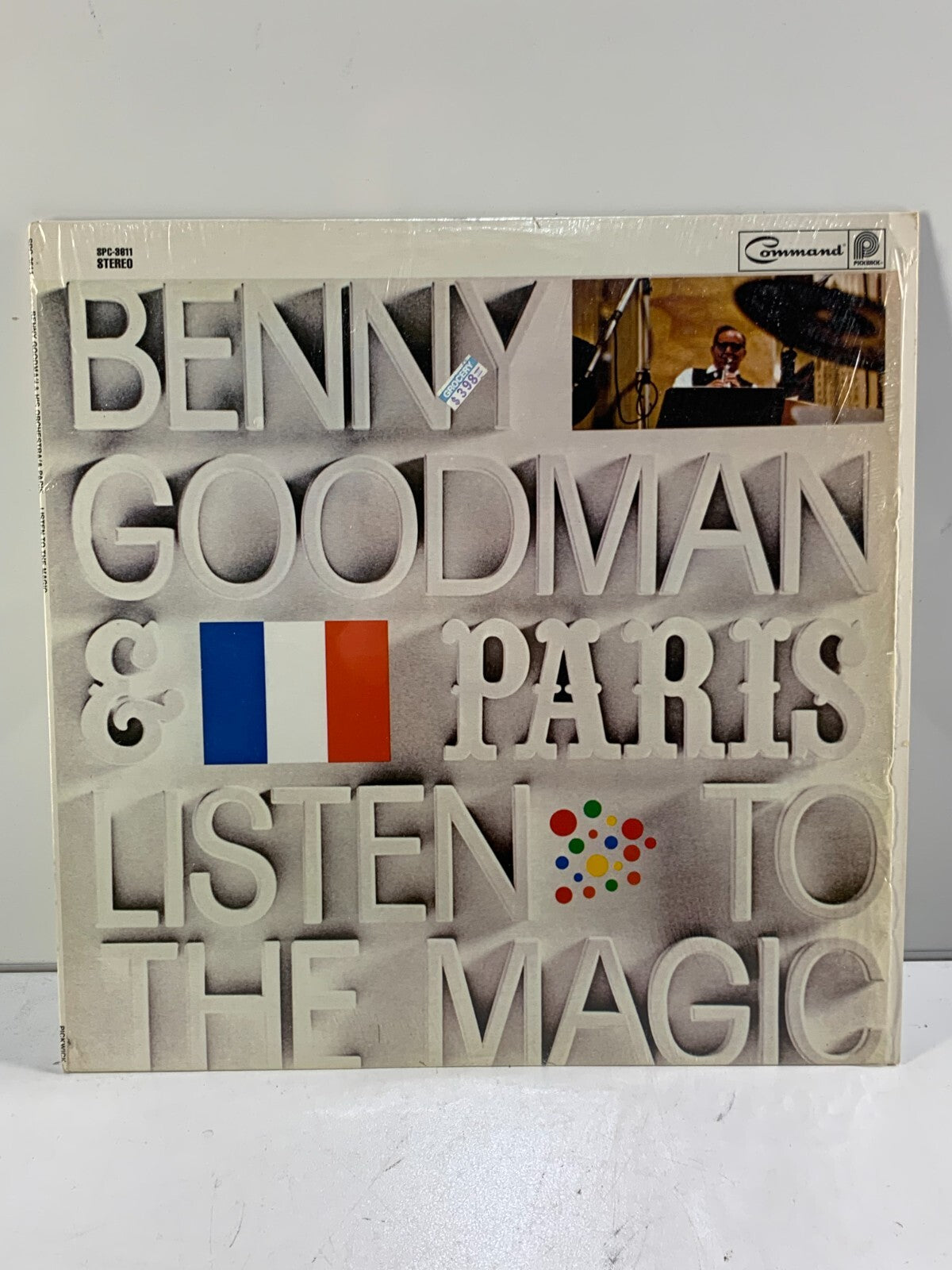 Benny Goodman LP - Paris Listen To The Magic, Shrink Wrapped.