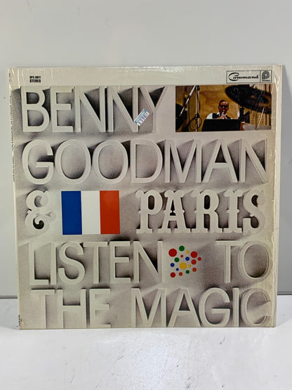 Benny Goodman LP - Paris Listen To The Magic, Shrink Wrapped.