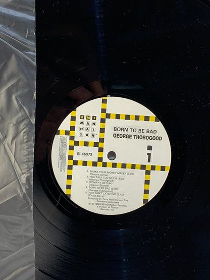 George Thorogood & The Destroyers - "Born To Be Bad" Vinyl LP Album Rock 1988