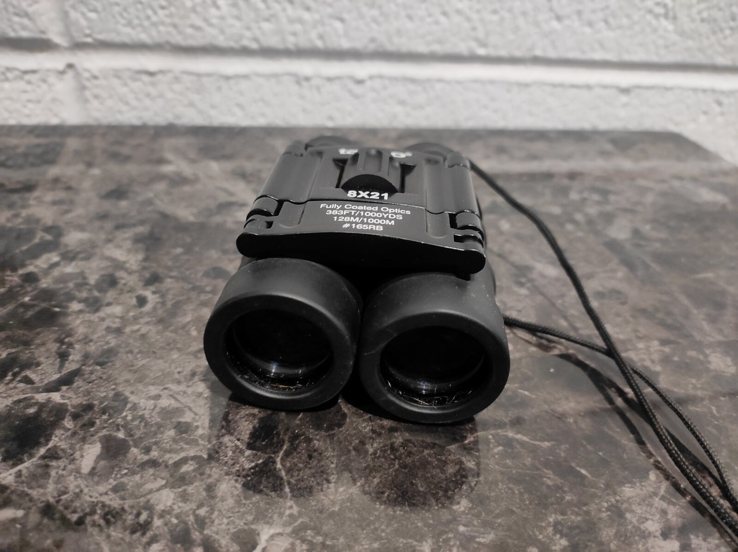 Vintage TASCO # 165RB 8 X 21 Black Binoculars  With Case