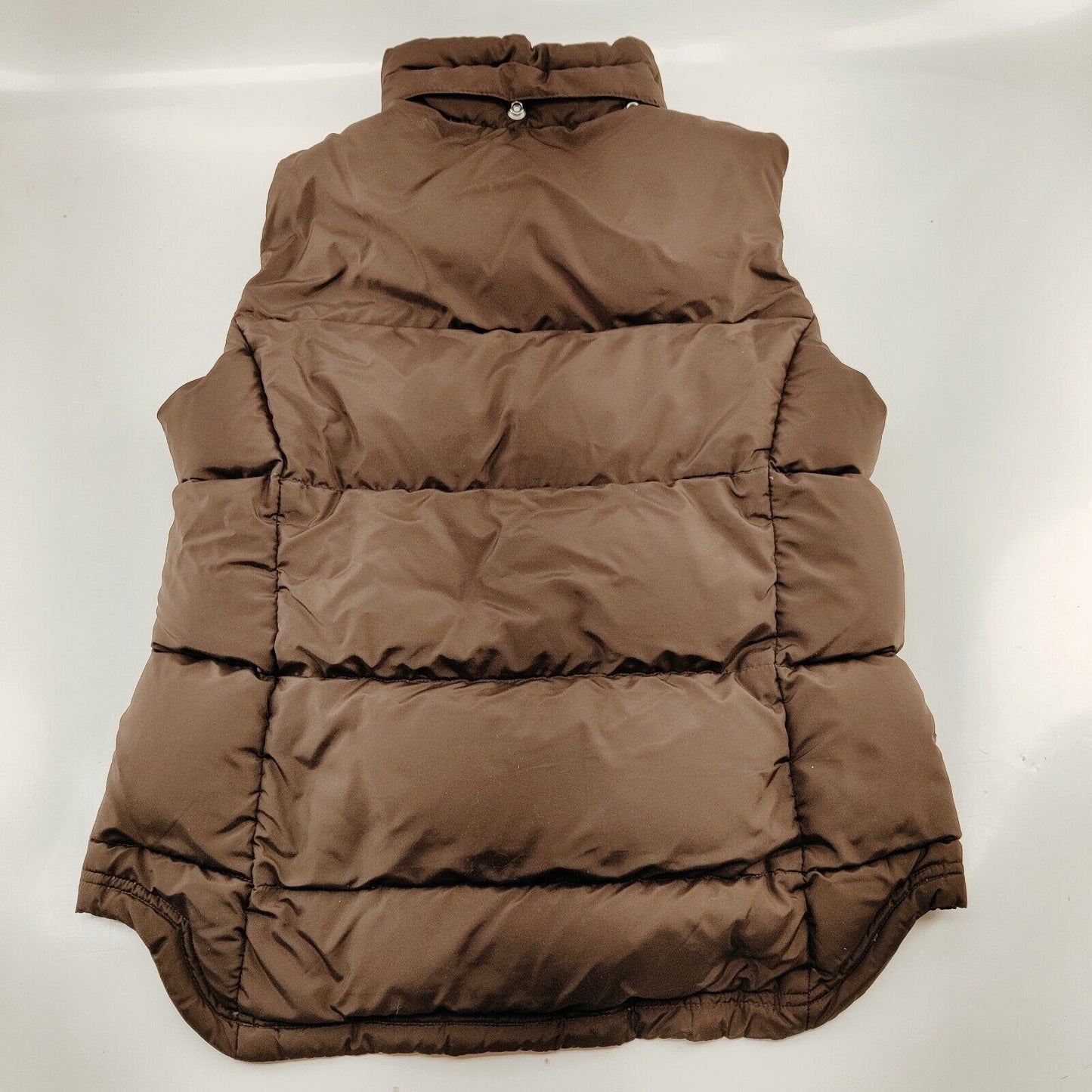 J. Crew Brown Puffer Vest Women's Size S