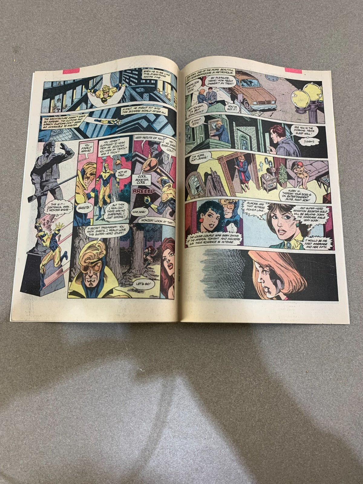 Booster Gold #3 (1986) VF/NM CPV Canadian Price Variant DC Comics Key Issue