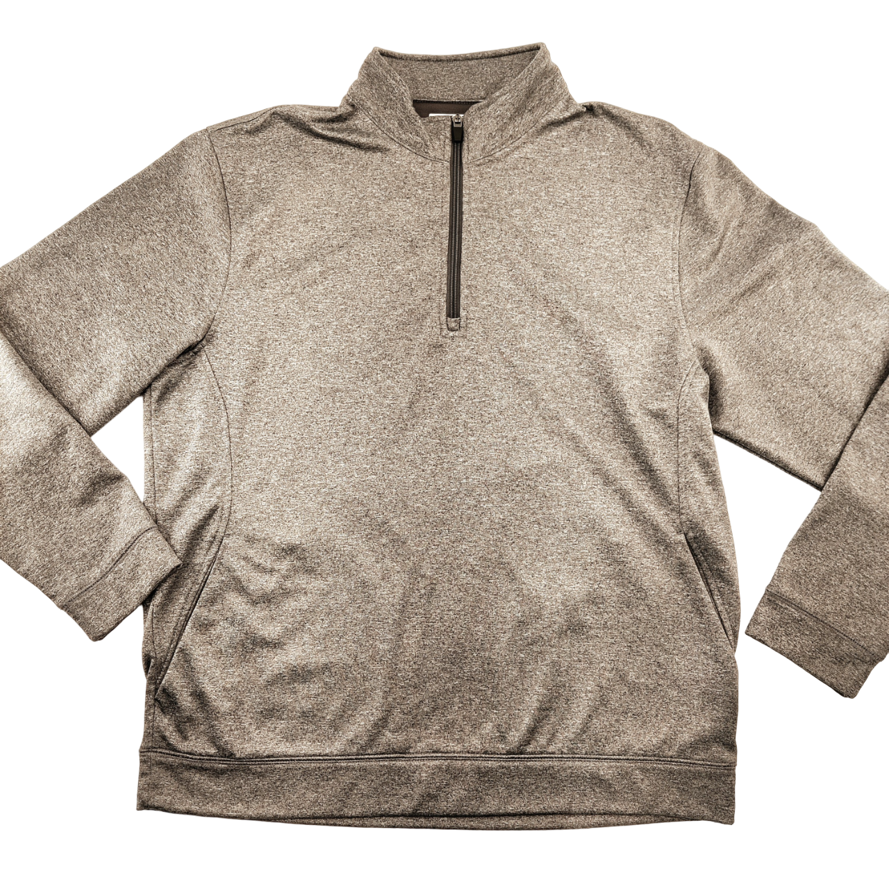 Ben Hogan Performance Grey Quarter Zip Men's Size Large