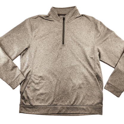 Ben Hogan Performance Grey Quarter Zip Men's Size Large