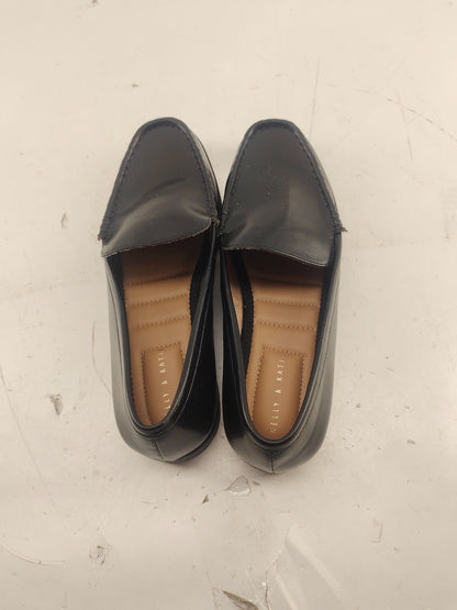 Kelly & Katie Bash Venetian Patent Loafers Slip On Shoes Black - Size - 8