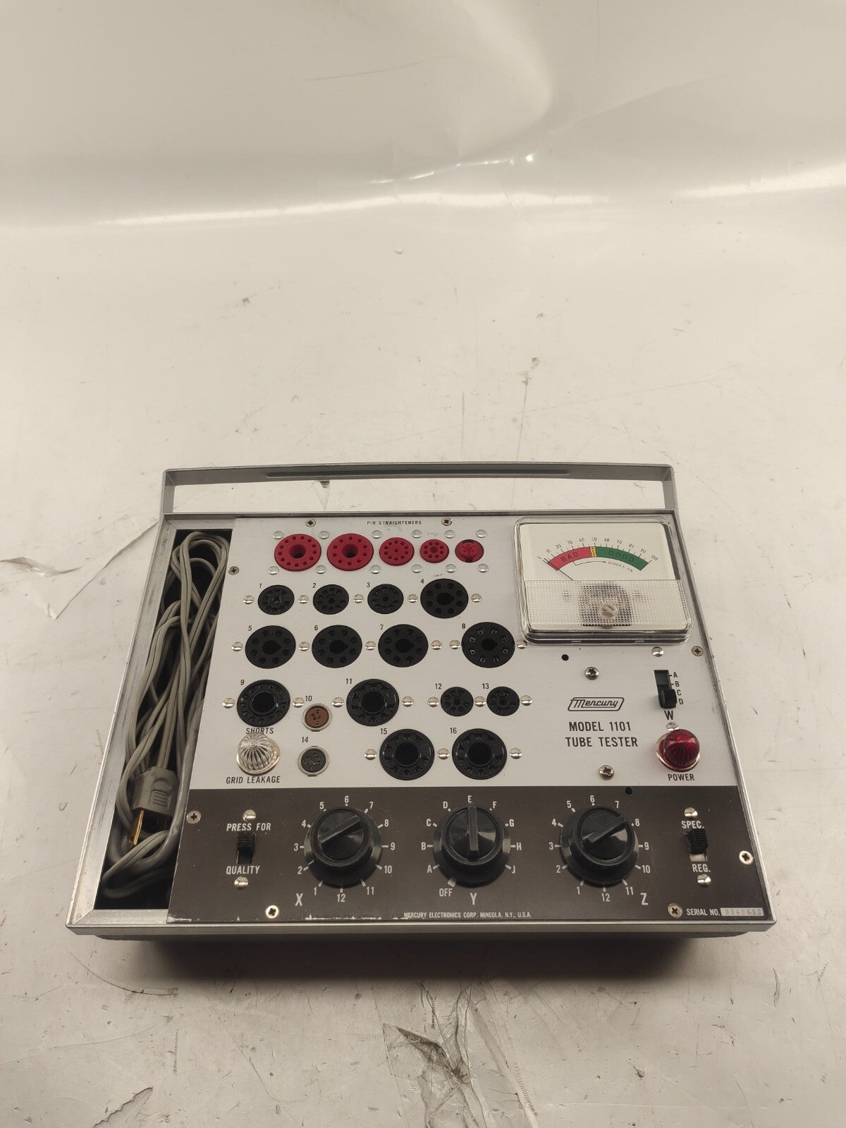 MERCURY1101 Vacuum tube tester