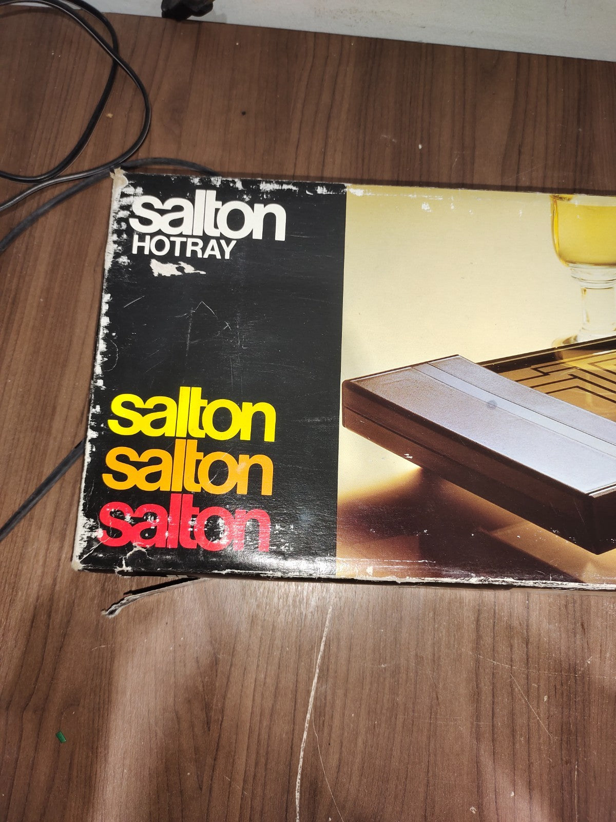 Salton Hotray Food Warmer Hotplate Serving Cart - Model - ET-3