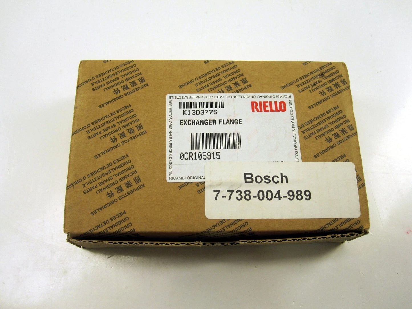 BOSCH HVAC #7738004989 BURNER FLANGE (INNER RING)