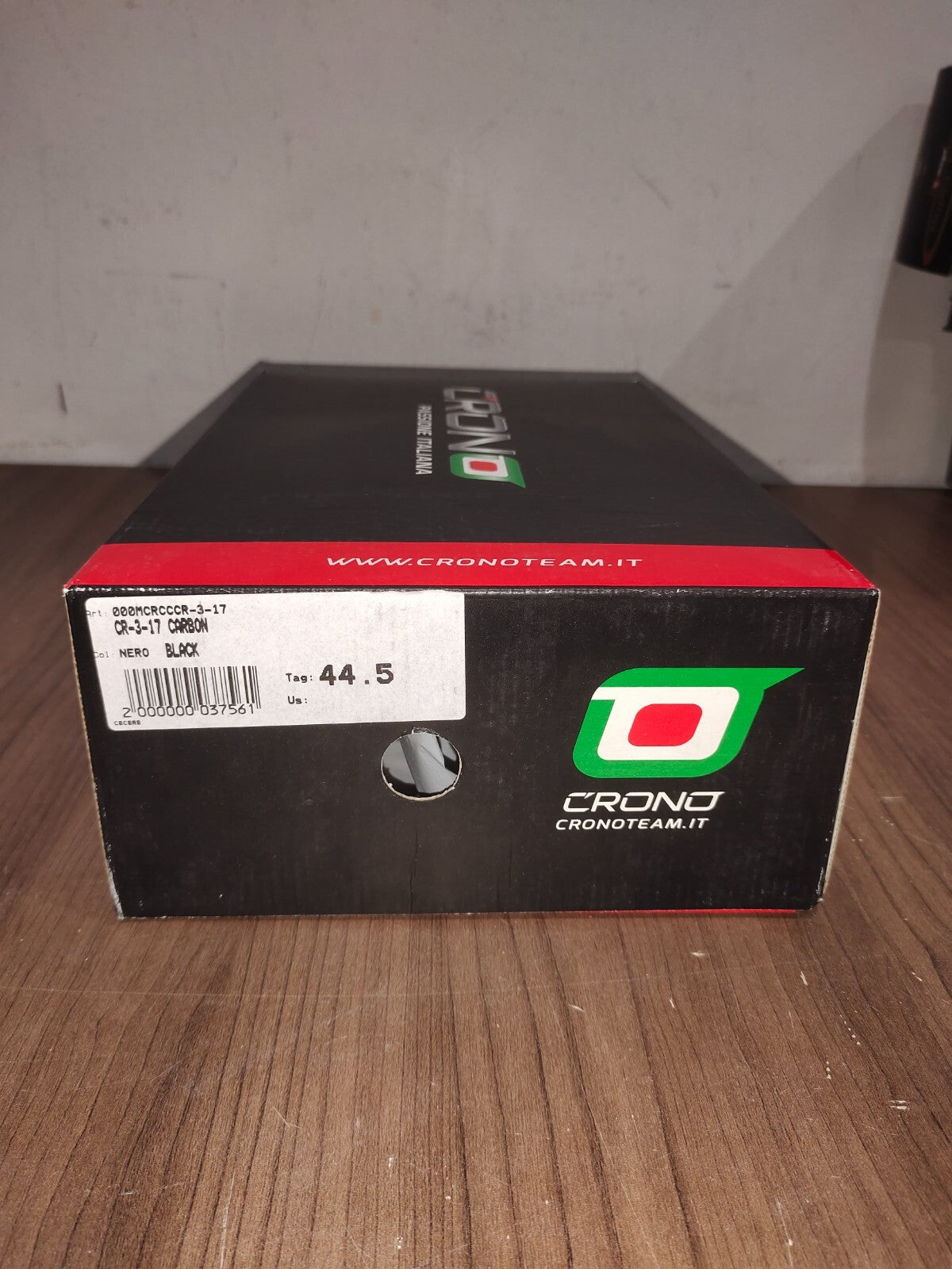 Crono CR-3-17 Cycling Shoes - Nero Black - Size - 44.5 (EUR)