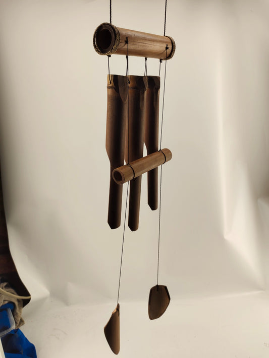 Assorted Carved Harmony Style Bamboo Wind Chimes