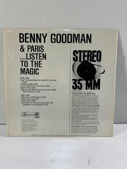 Benny Goodman LP - Paris Listen To The Magic, Shrink Wrapped.