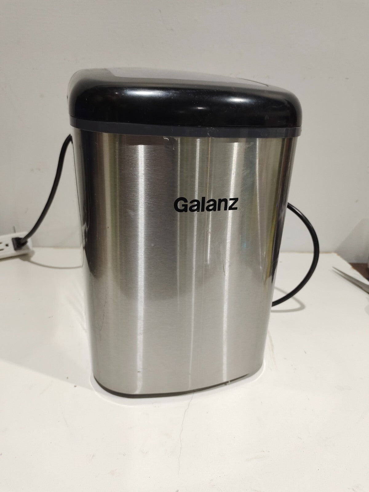 Galanz Portable Countertop Stainless Steel Ice Maker Machine