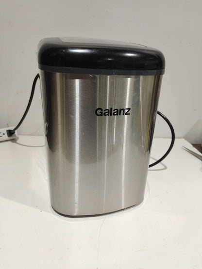 Galanz Portable Countertop Stainless Steel Ice Maker Machine