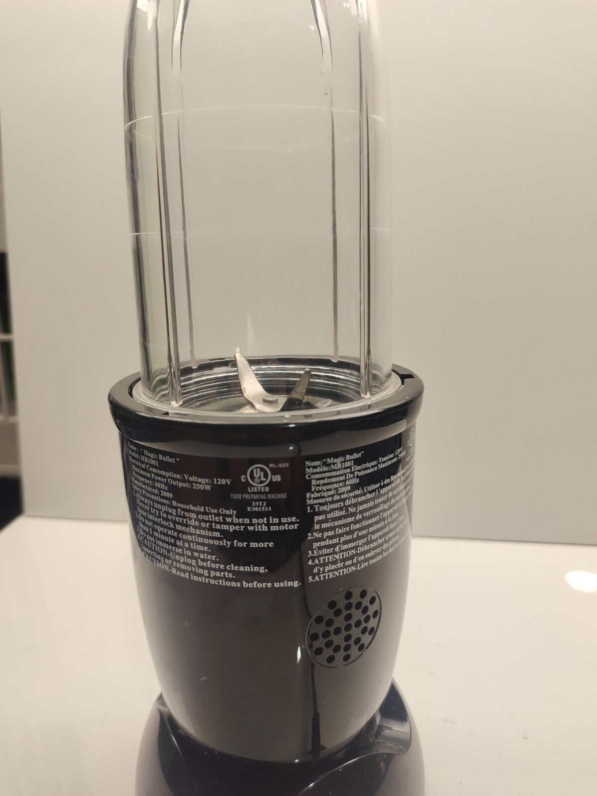 Magic Bullet High-Speed Blender/Mixer System, Black