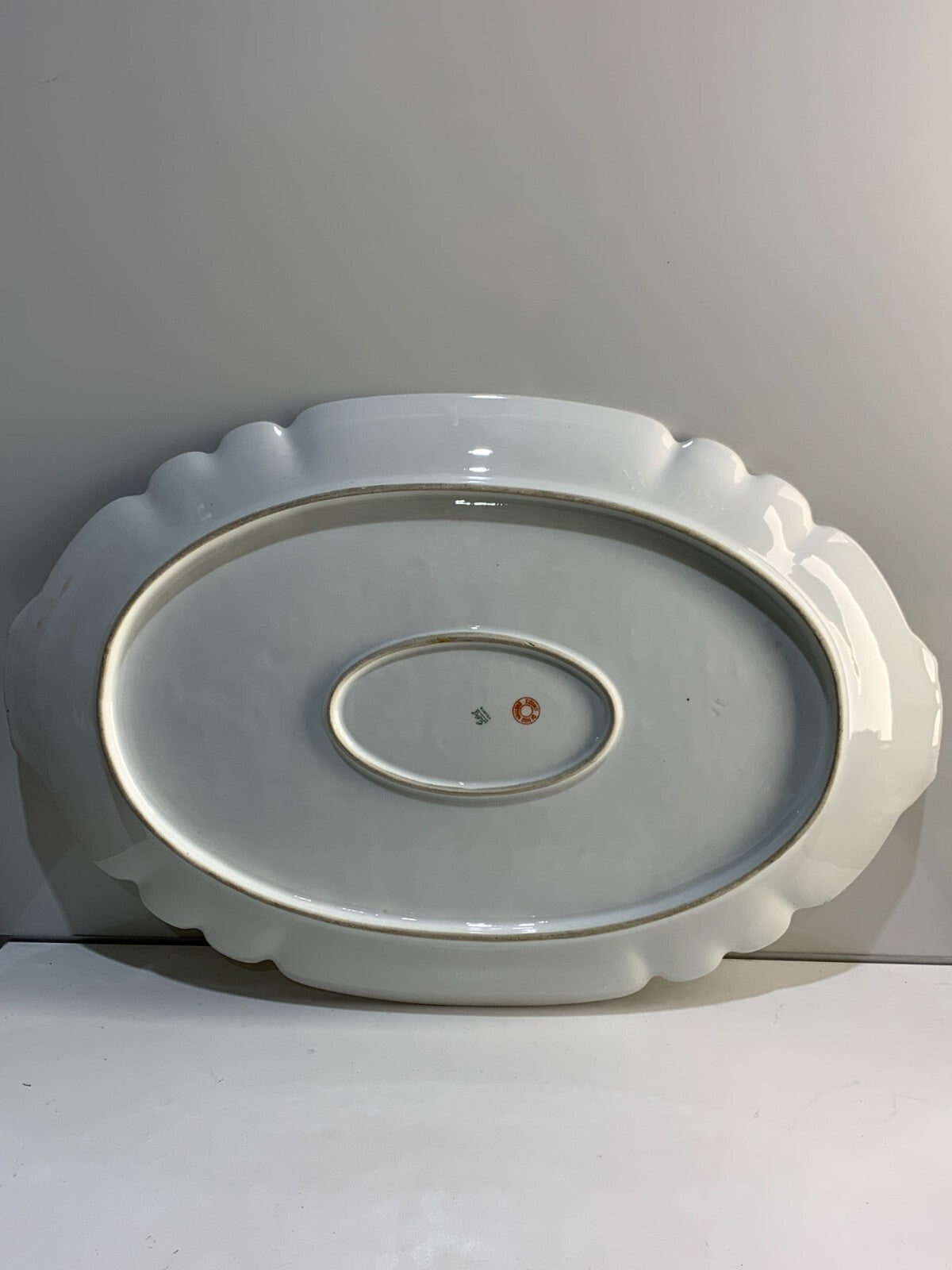 French Vintage Large Serving Platter, CH Field Haviland Limoges, GDA France