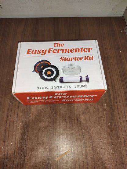 The Easy Fermenter Starter Kit Set w/Recipes Nourished Essentials